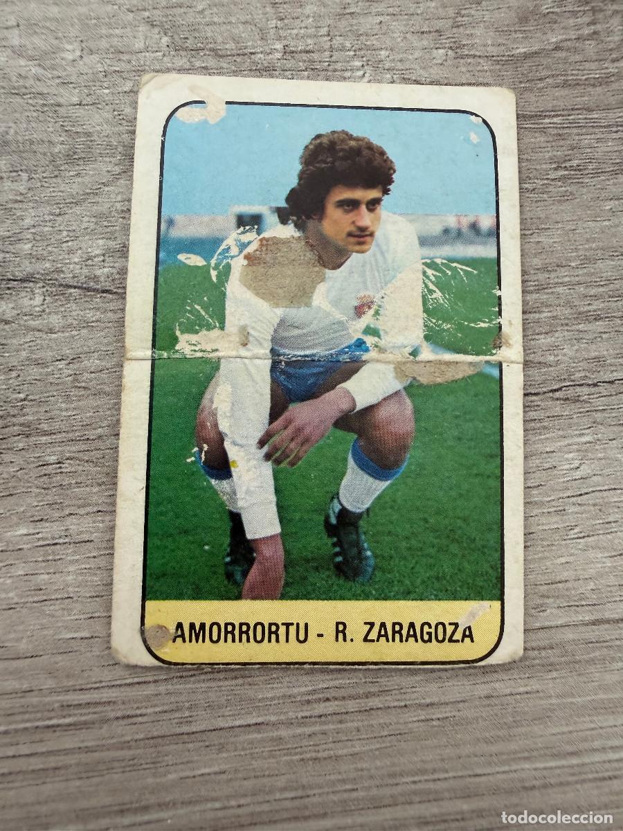 Cromos de F&uacute;tbol: Cromo Amorrortu Zaragoza 8 &Uacute;ltimos Fichajes Liga