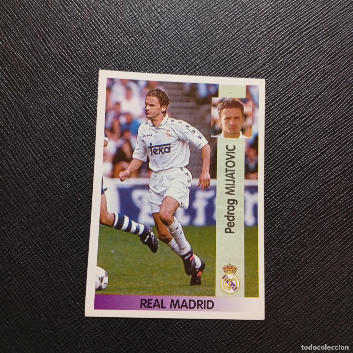 Cromos de F&uacute;tbol: 94 MIJATOVIC REAL MADRID PANINI 1996 1997 CROMO FUTBOL LIGA 96 97 - SIN PEGAR - A189 PG469