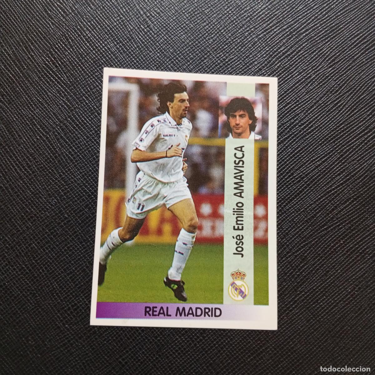 Cromos de F&uacute;tbol: 92 AMAVISCA REAL MADRID PANINI 1996 1997 CROMO FUTBOL LIGA 96 97 - SIN PEGAR - A189 PG469