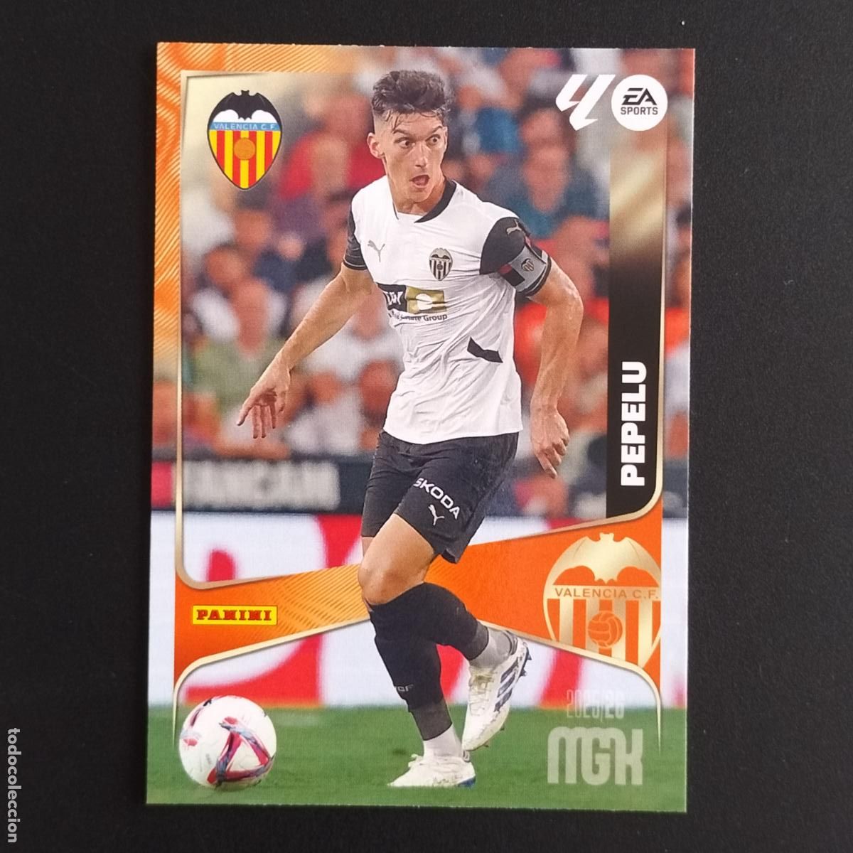 Cromos de F&uacute;tbol: MGK 353 PEPELU VALENCIA CROMOS ALBUM MEGACRACKS LIGA FUTBOL 2025 2026 25 26