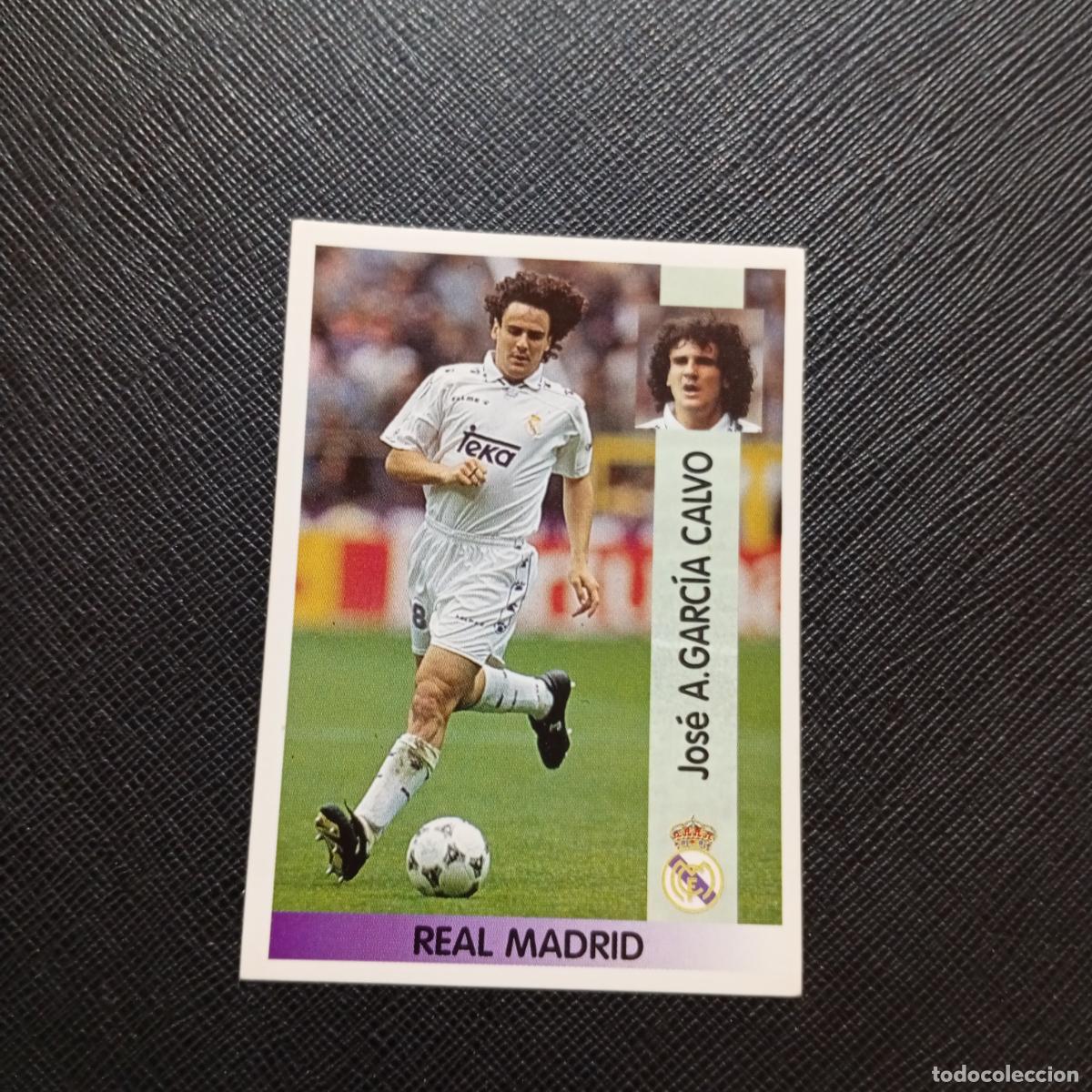 Cromos de F&uacute;tbol: 86 GARCIA CALVO REAL MADRID PANINI 1996 1997 CROMO FUTBOL LIGA 96 97 - SIN PEGAR - A189 PG487