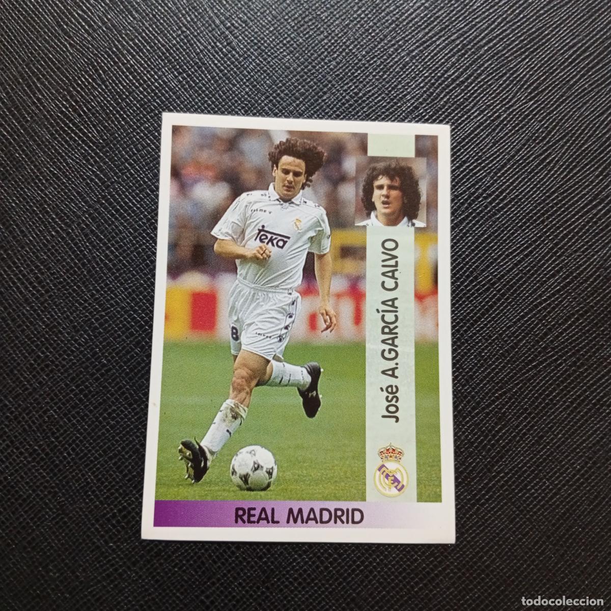 Cromos de F&uacute;tbol: 86 GARCIA CALVO REAL MADRID PANINI 1996 1997 CROMO FUTBOL LIGA 96 97 - SIN PEGAR - A189 PG469