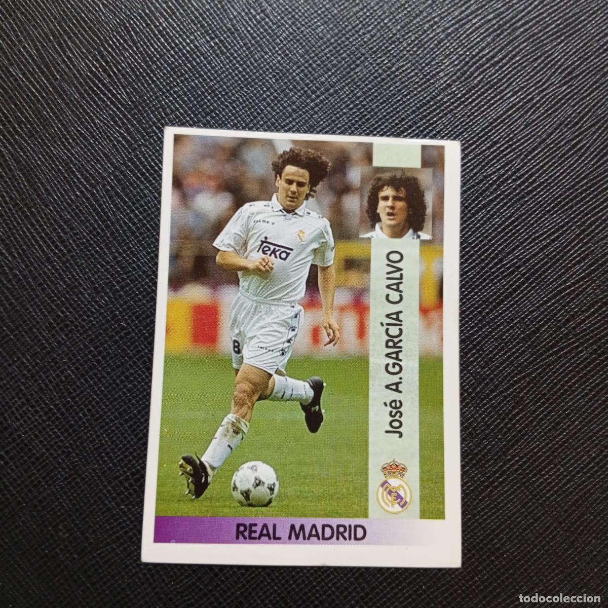 Cromos de F&uacute;tbol: 86 GARCIA CALVO REAL MADRID PANINI 1996 1997 CROMO FUTBOL LIGA 96 97 - SIN PEGAR - A189 PG469 B