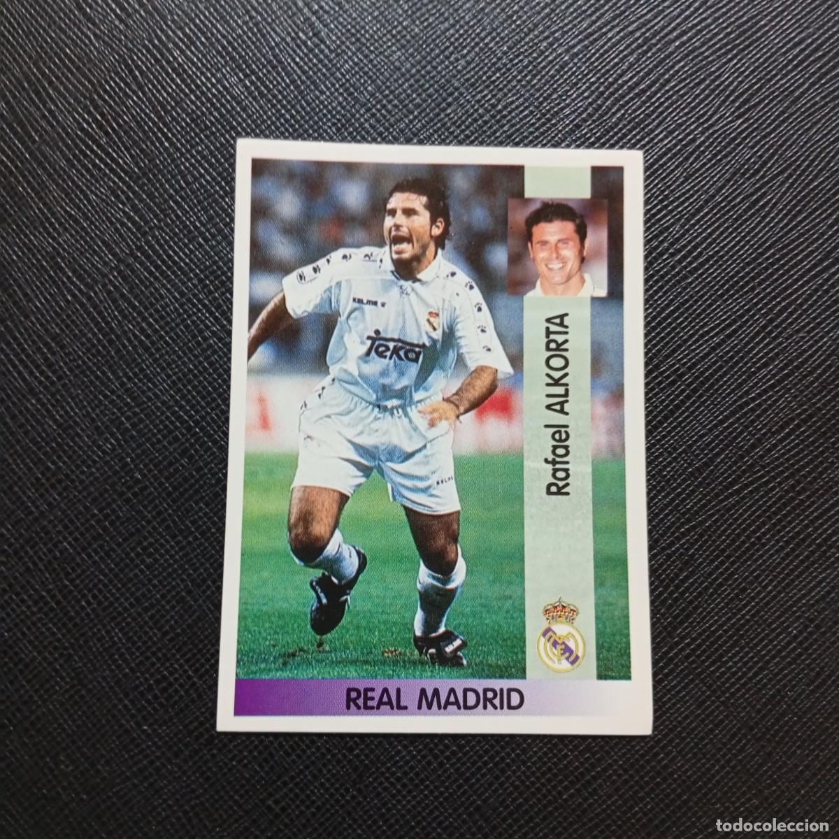 Cromos de F&uacute;tbol: 85 ALKORTA REAL MADRID PANINI 1996 1997 CROMO FUTBOL LIGA 96 97 - SIN PEGAR - A189 PG469 B