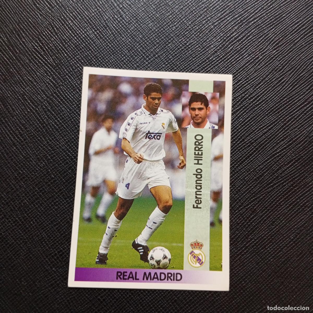 Cartes &agrave; collectionner de Football: 83 HIERRO REAL MADRID PANINI 1996 1997 CROMO FUTBOL LIGA 96 97 - SIN PEGAR - A189 PG478