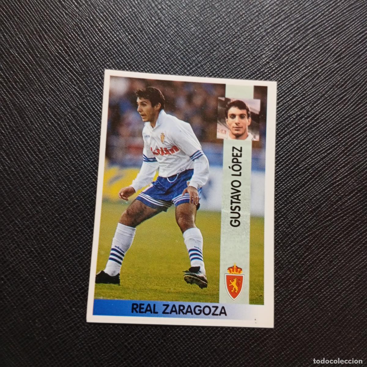 Cromos de F&uacute;tbol: 186 GUSTAVO LOPEZ ZARAGOZA PANINI 1996 1997 CROMO FUTBOL LIGA 96 97 - SIN PEGAR - A189 PG496
