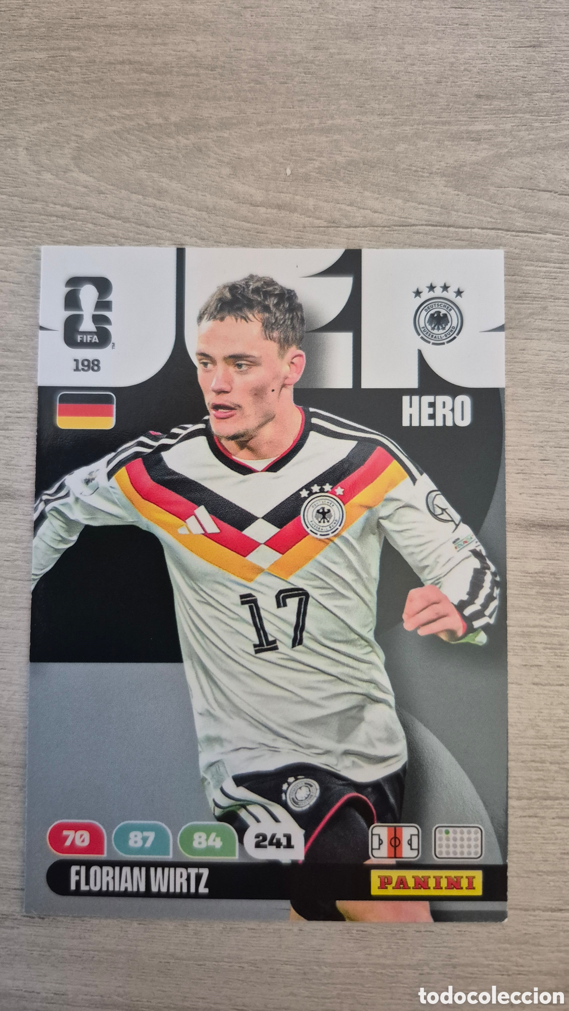 Cromos de F&uacute;tbol: N&deg;198 Alemania Florian Wirtz Adrenalyn FIFA World Cup 26