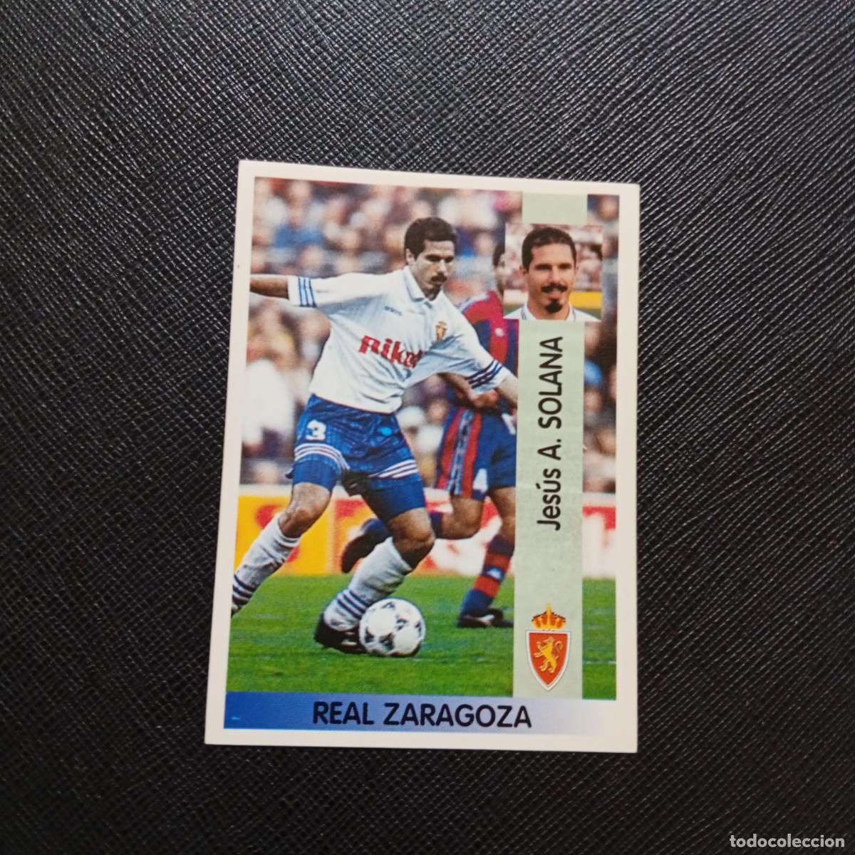 Cromos de F&uacute;tbol: 181 SOLANA ZARAGOZA PANINI 1996 1997 CROMO FUTBOL LIGA 96 97 - SIN PEGAR - A189 PG487