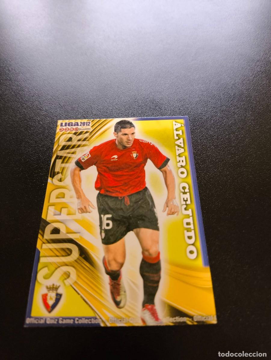 Cromos de F&uacute;tbol: 242 &Aacute;lvaro Cejudo MATE SUPERSTAR OSASUNA MUNDICROMO LIGA 2011 2012 11 12 NO PANINI ESTE MEGACRACKS
