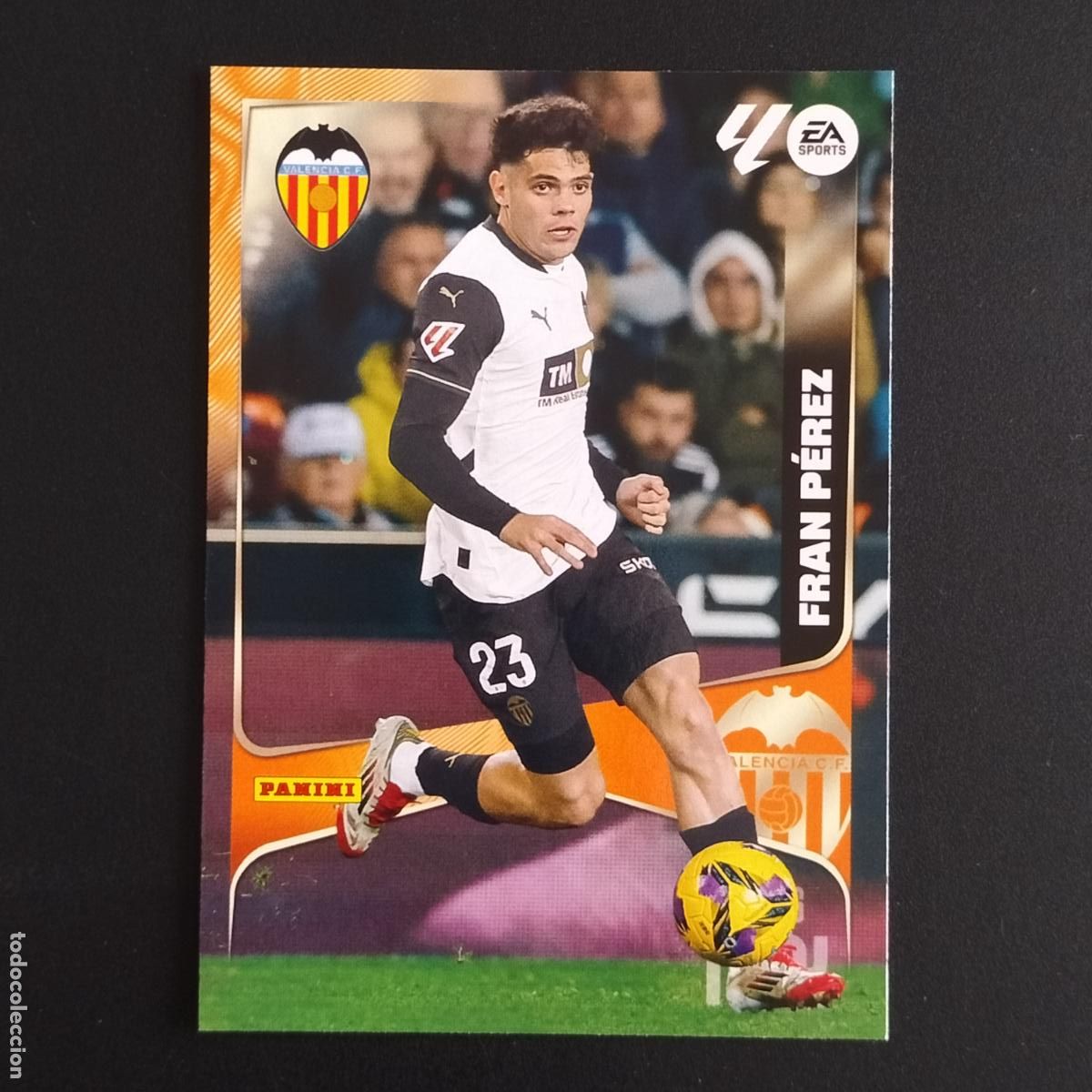 Cromos de F&uacute;tbol: MGK 358 FRAN PEREZ VALENCIA CROMOS ALBUM MEGACRACKS LIGA FUTBOL 2025 2026 25 26