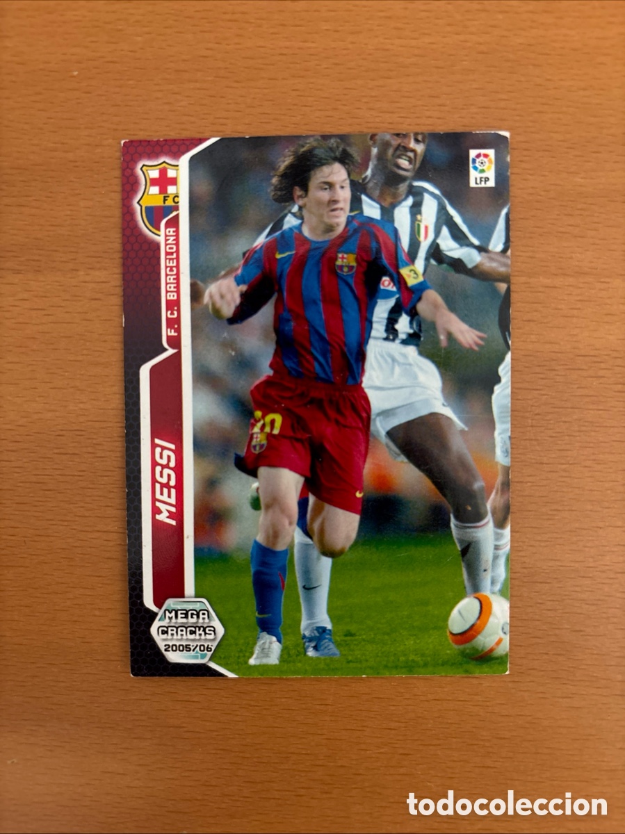 Cromos de F&uacute;tbol: Cromo Messi Megacracks 2005/06 71BIS