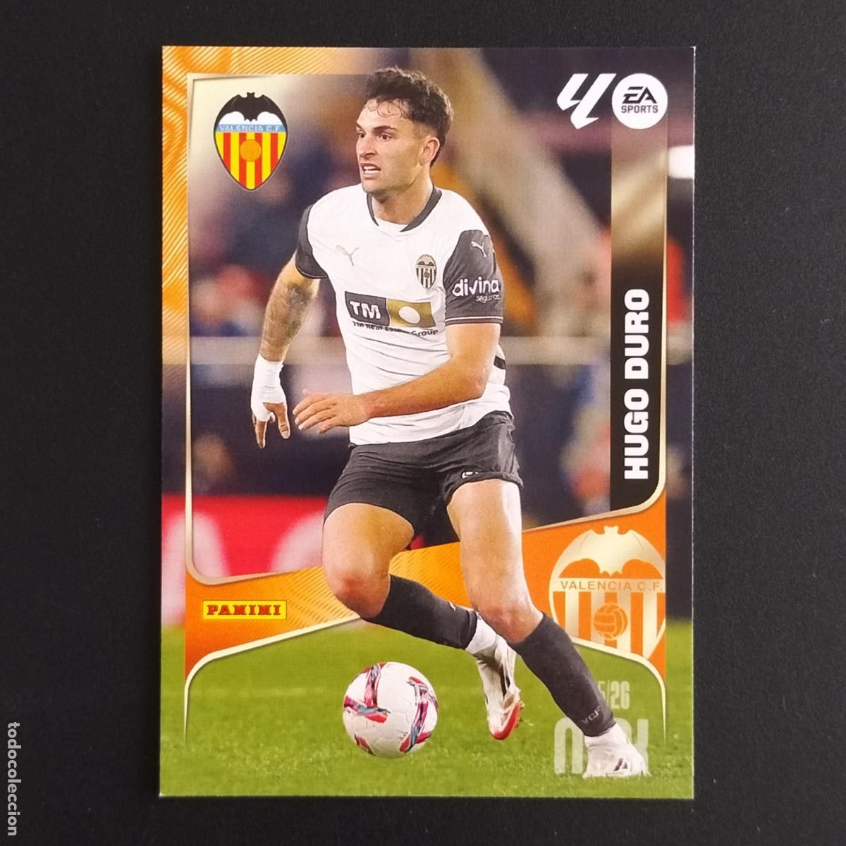 Cromos de F&uacute;tbol: MGK 360 HUGO DURO VALENCIA CROMOS ALBUM MEGACRACKS LIGA FUTBOL 2025 2026 25 26