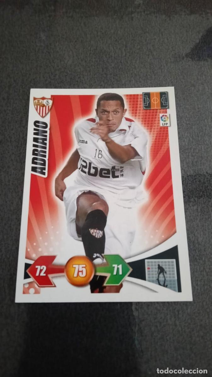 Cromos de F&uacute;tbol: Adrenalyn 09 10 2009 2010 Adriano Sevilla