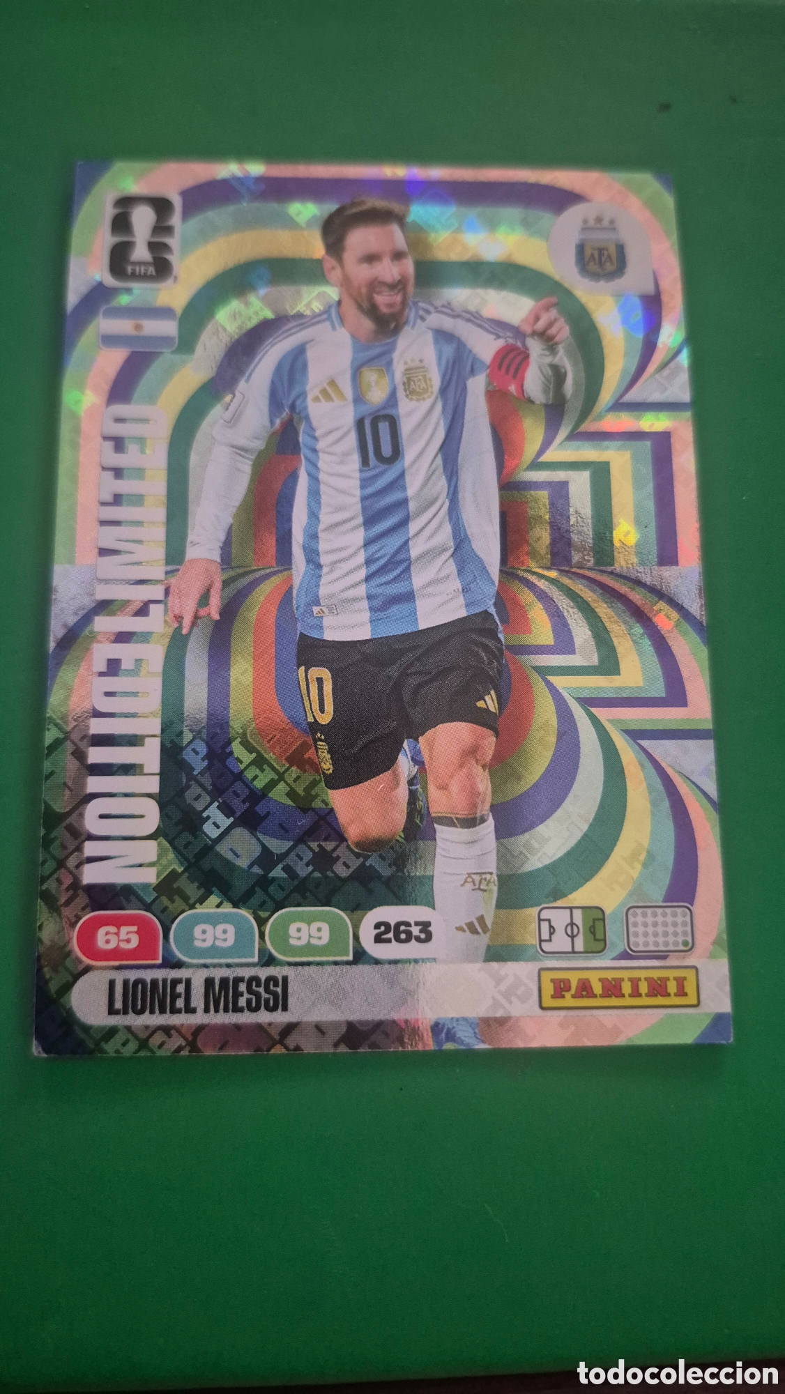 Cartes &agrave; collectionner de Football: Limited Edition Lionel Messi, Argentina Edici&oacute;n Limitada Adrenalyn XL Fifa World Cup 2026 Mundial 26