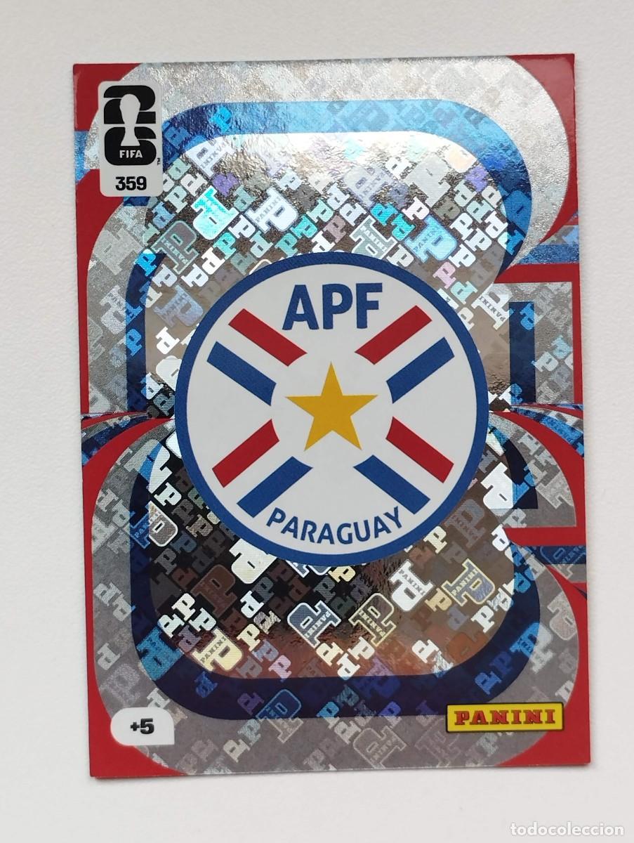 Cartes &agrave; collectionner de Football: CROMO CARD ADRENALYN MUNDIAL WORLD CUP 2026 ESCUDO 359 PARAGUAY