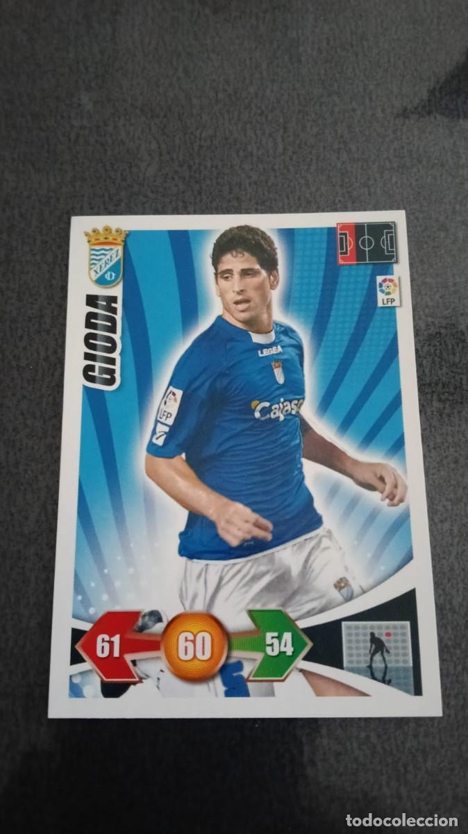 Cromos de F&uacute;tbol: Adrenalyn 09 10 2009 2010 Gioda Xerez