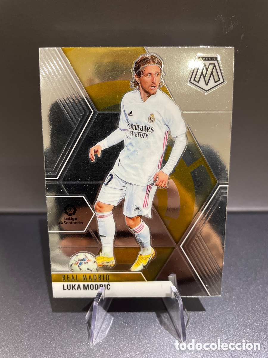Cromos de F&uacute;tbol: Luka Modric 30 Panini Mosaic la Liga 2021-22 Real Madrid