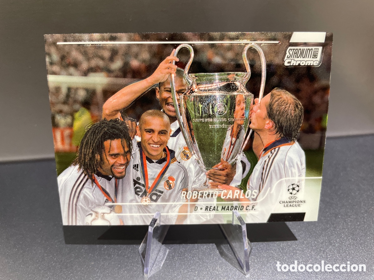 Cromos de F&uacute;tbol: Roberto Carlos 57 Topps Stadium Chrome 2021-22 2021 2022 Real Madrid