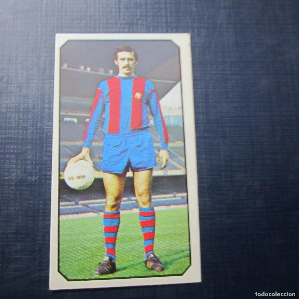 Cromos de F&uacute;tbol: OFERTA EDICIONES ESTE. LIGA 77-78. DE LA CRUZ-F.C. BARCELONA.