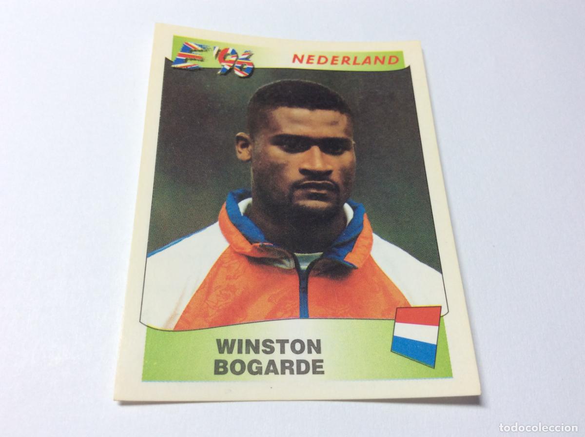 Cromos de F&uacute;tbol: 80 Winston Bogarde Pa&iacute;ses Bajos Holanda UEFA EURO 1996 PANINI