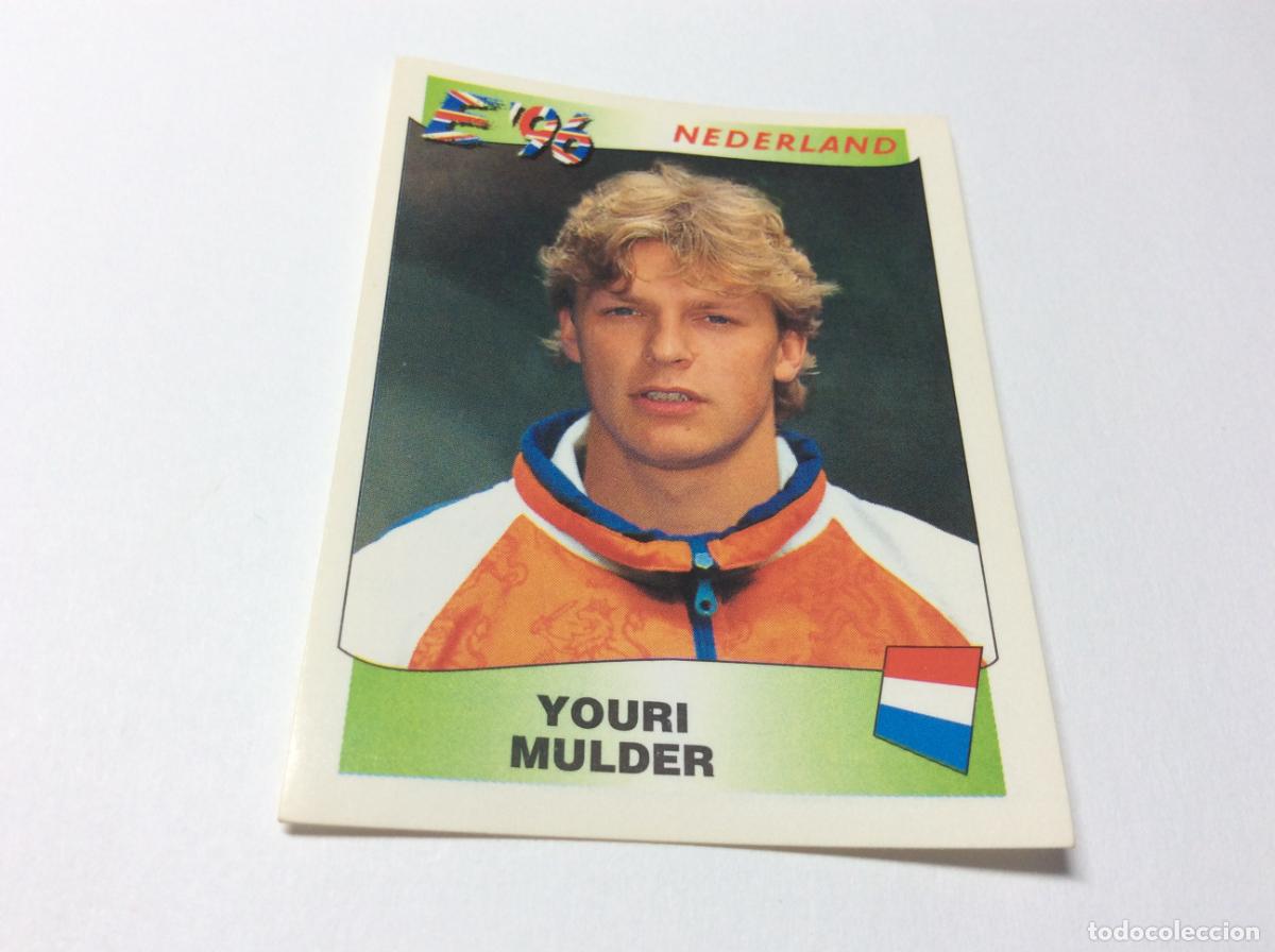 Cromos de F&uacute;tbol: 92 Youri Mulder Pa&iacute;ses Bajos Holanda UEFA EURO 1996 PANINI