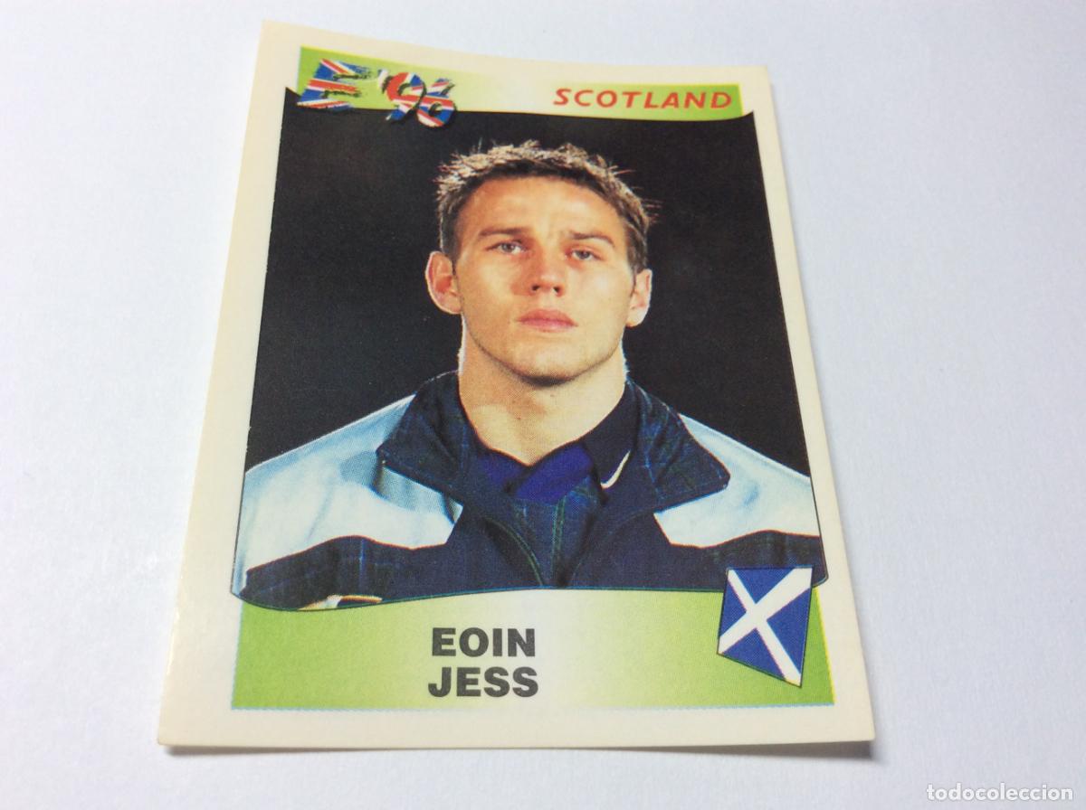 Cromos de F&uacute;tbol: 113 Eoin Jess Escocia UEFA EURO 1996 PANINI