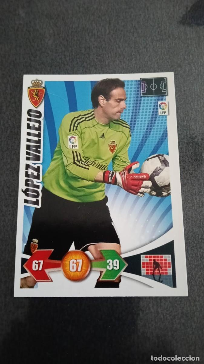 Cromos de F&uacute;tbol: Adrenalyn 09 10 2009 2010 Lopez Vallejo Zaragoza