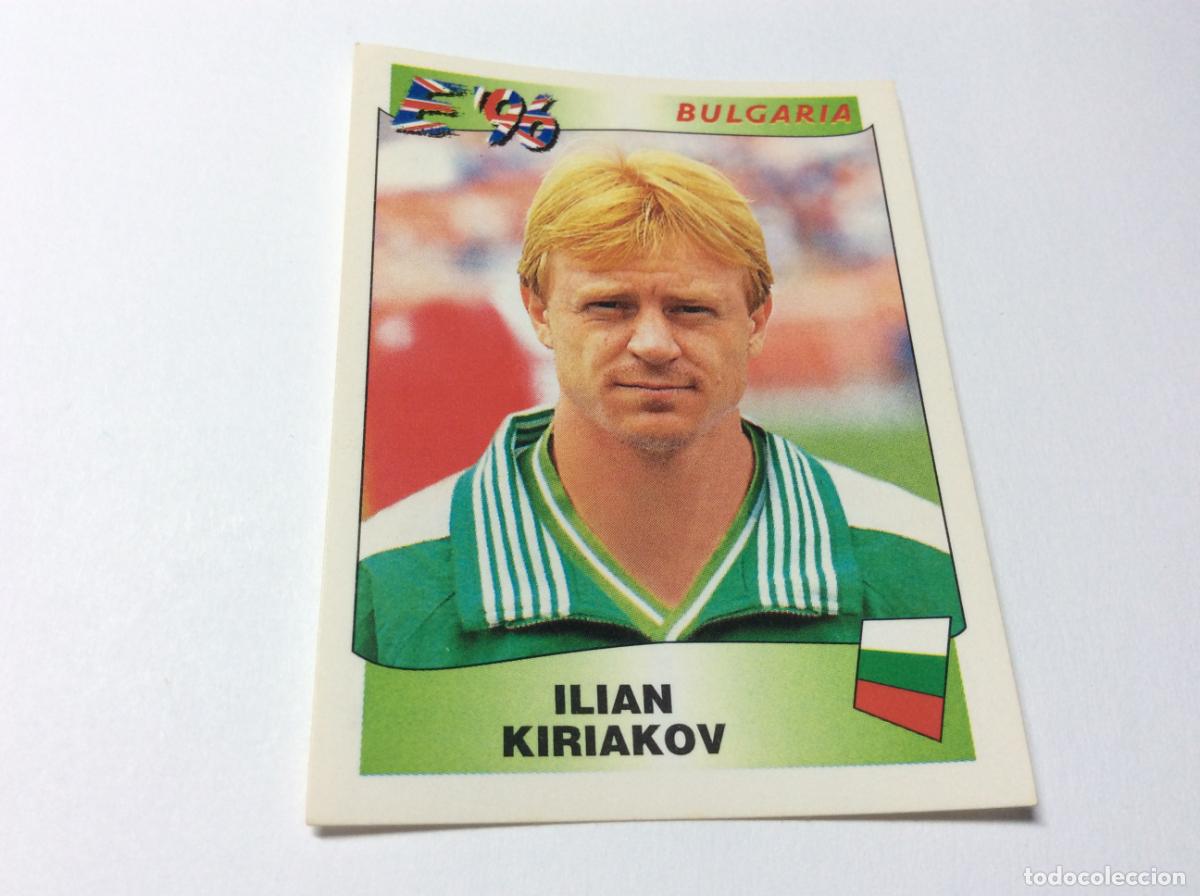 Cromos de F&uacute;tbol: 144 Ilian Kiriakov Bulgaria UEFA EURO 1996 PANINI