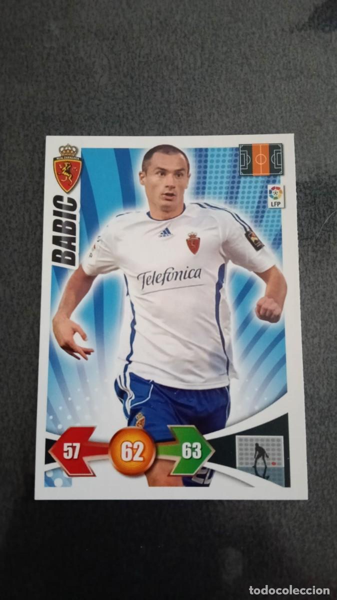 Cromos de Futebol: Adrenalyn 09 10 2009 2010 Babic Zaragoza