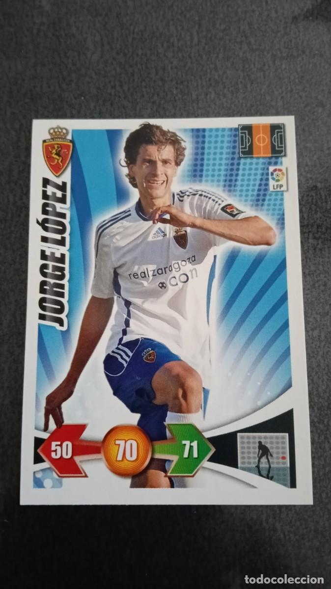 Fu&szlig;ball-Sticker: Adrenalyn 09 10 2009 2010 Jorge Lopez Zaragoza