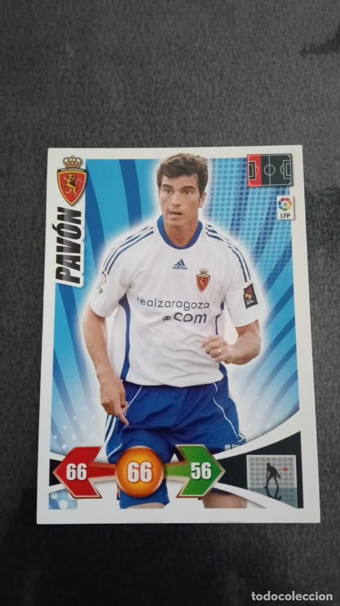 Fu&szlig;ball-Sticker: Adrenalyn 09 10 2009 2010 Pavon Zaragoza