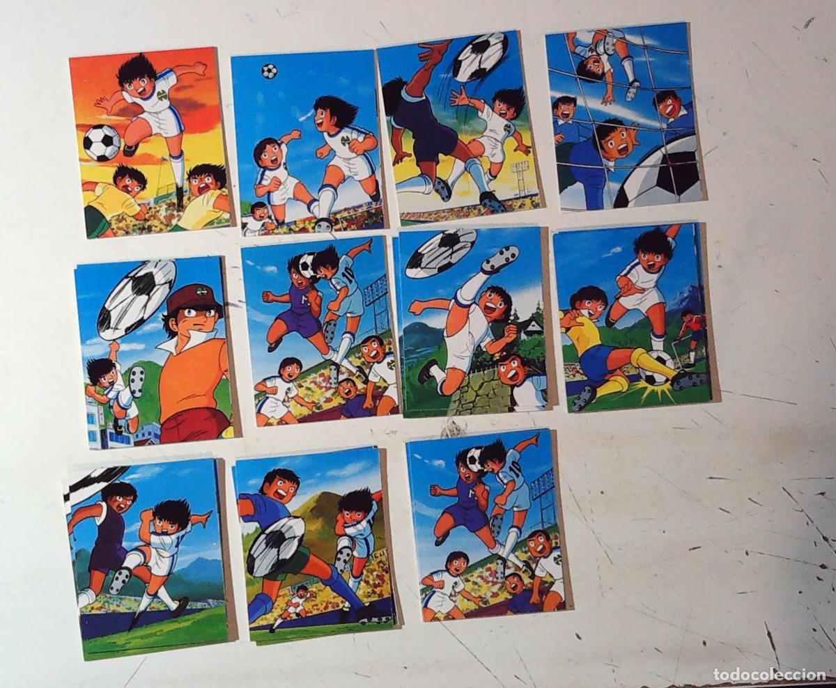 Fu&szlig;ball-Sticker: 11 MINI CARDS CAPTAIN TSUBASA AMADA OLIVER Y BENJI CAMPEONES