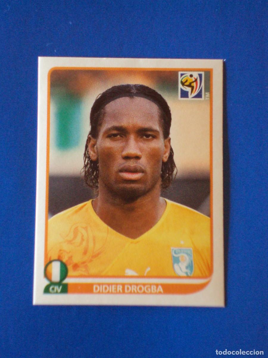Cromos de F&uacute;tbol: 542 DIDIER DROGBA COSTA DE MARFIL MUNDIAL FUTBOL SOUTH AFRICA 2010 FIFA WORLD CUP PANINI CROMO NUEVO