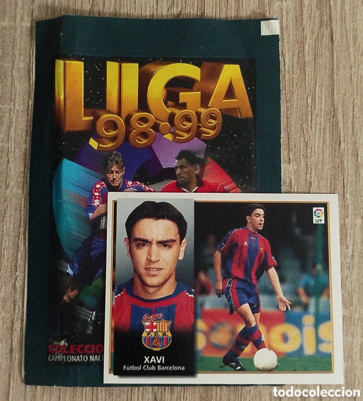 Cromos de F&uacute;tbol: ROOKIE XAVI 1998 1999 98 99 NUEVO DE SOBRE (LEER) EDICIONES ESTE NUNCA PEGADO SIN PEGAR CROMO CARD