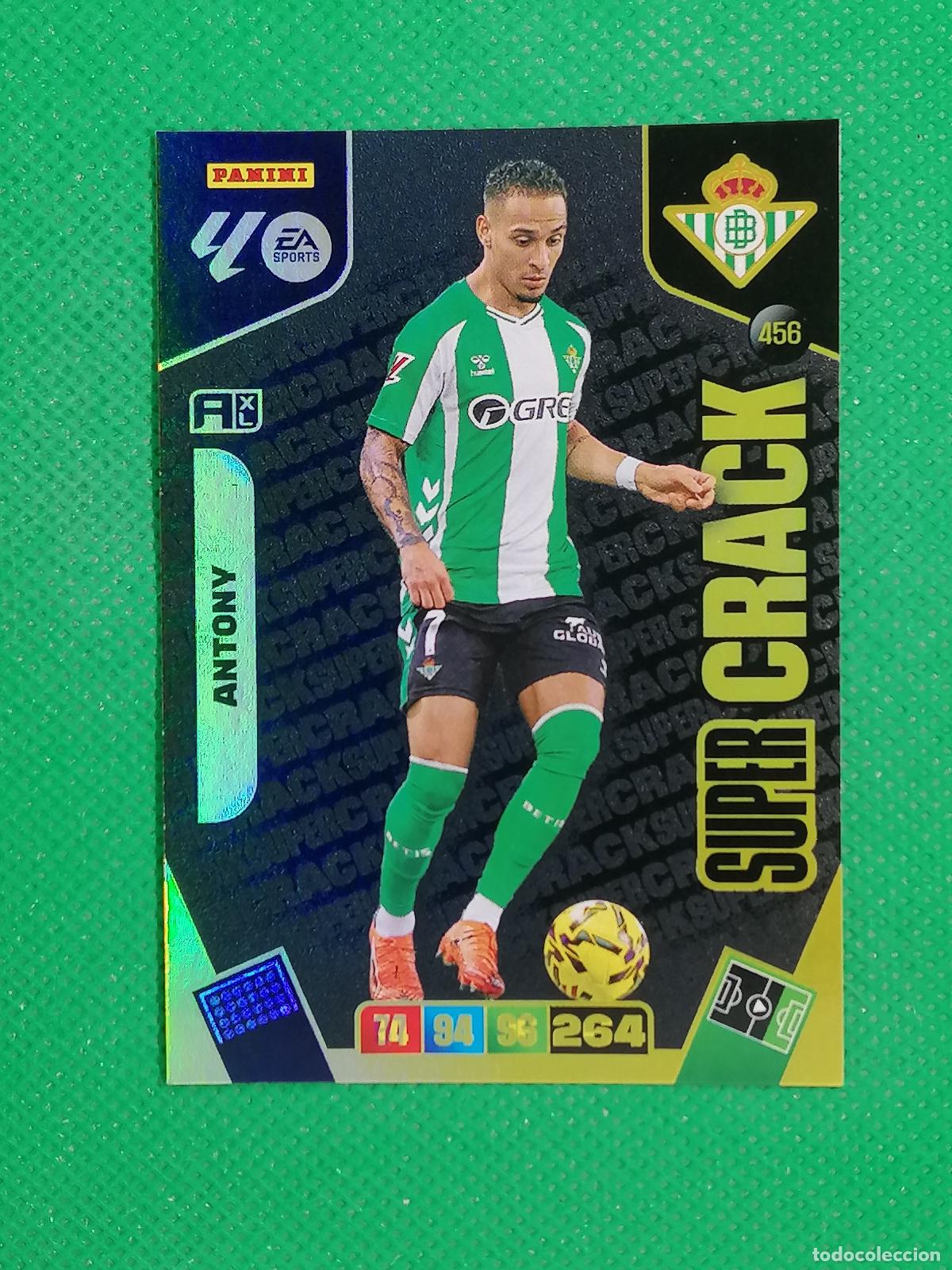Cromos de F&uacute;tbol: 456 ANTONY BETIS SUPERCRACK SUPER CRACK ⚽ LIGA ADRENALYN XL 2025 2026 25 26 ⚽
