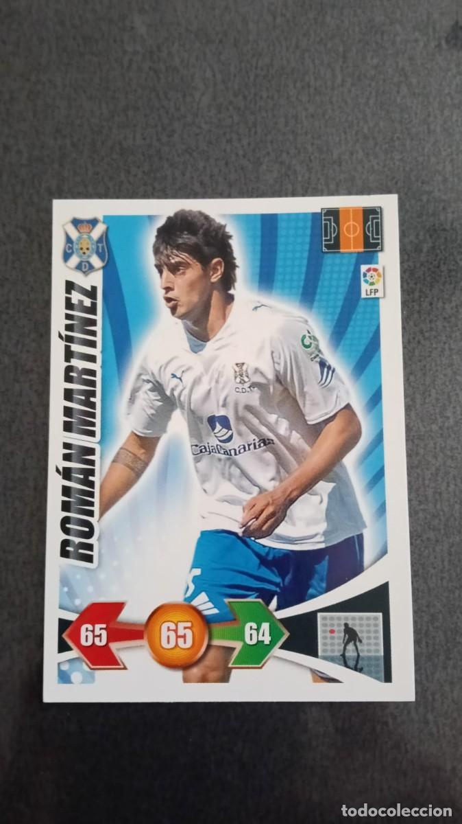 Cromos de F&uacute;tbol: Adrenalyn 09 10 2009 2010 Roman Martinez Tenerife