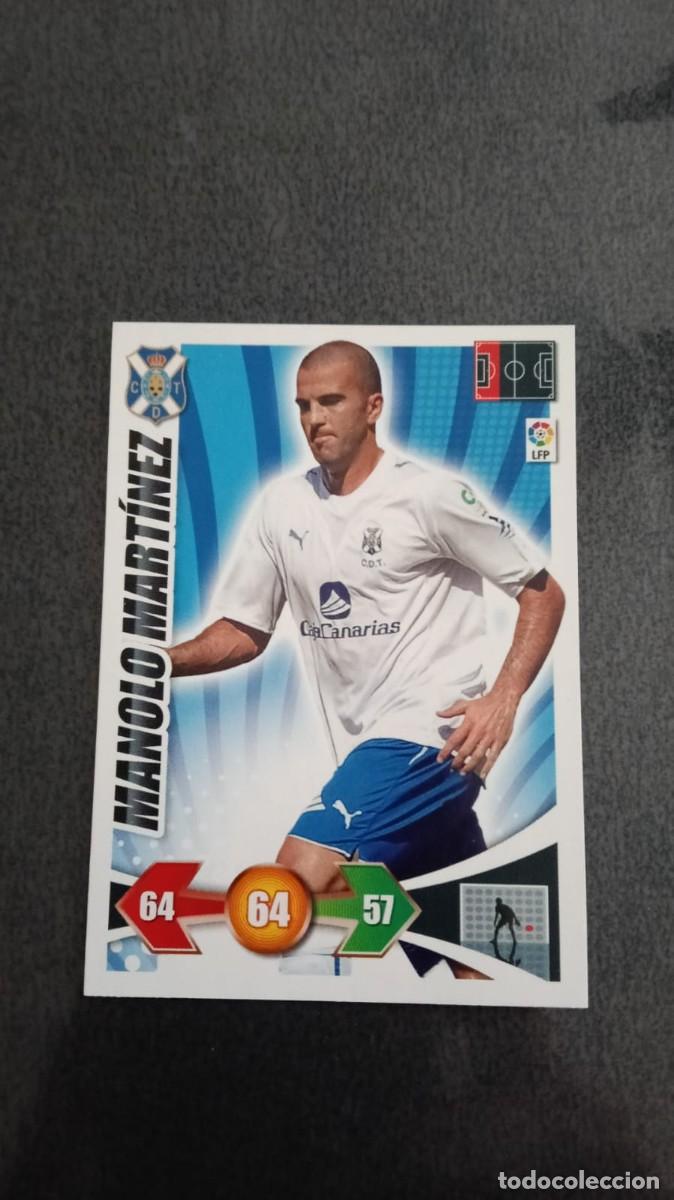 Cromos de F&uacute;tbol: Adrenalyn 09 10 2009 2010 Manolo Martinez Tenerife