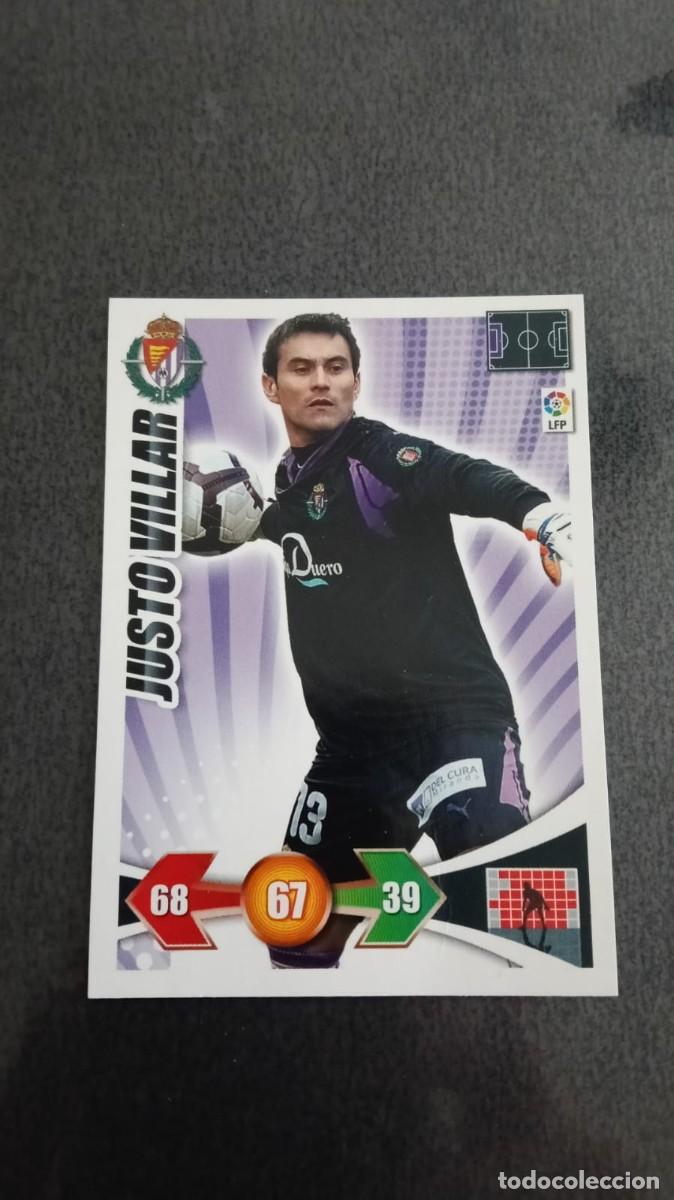 Cromos de F&uacute;tbol: Adrenalyn 09 10 2009 2010 Justo Villar Valladolid