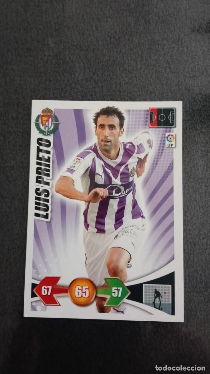 Cromos de F&uacute;tbol: Adrenalyn 09 10 2009 2010 Luis Prieto Valladolid