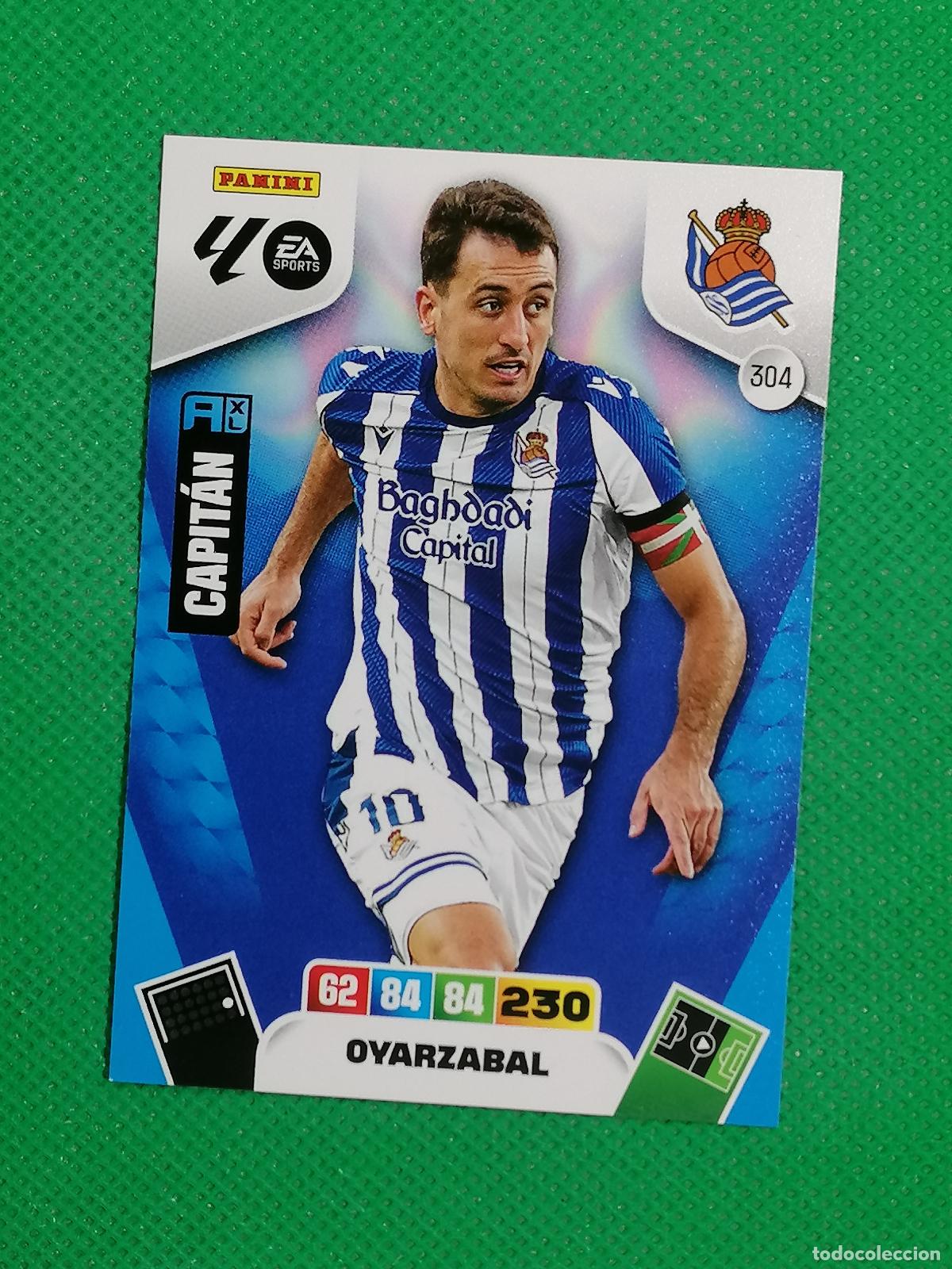 Cromos de F&uacute;tbol: 304 OYARZABAL REAL SOCIEDAD ⚽ LIGA ADRENALYN XL 2025 2026 25 26 ⚽