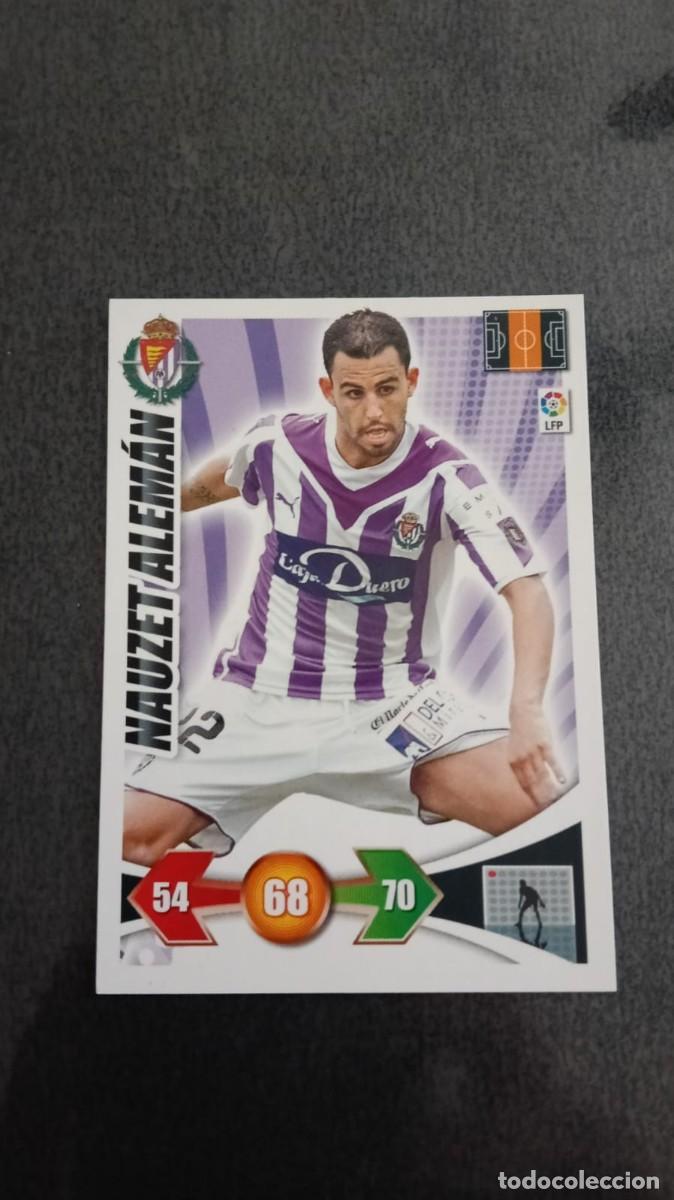 Cromos de F&uacute;tbol: Adrenalyn 09 10 2009 2010 Nauzet Aleman Valladolid