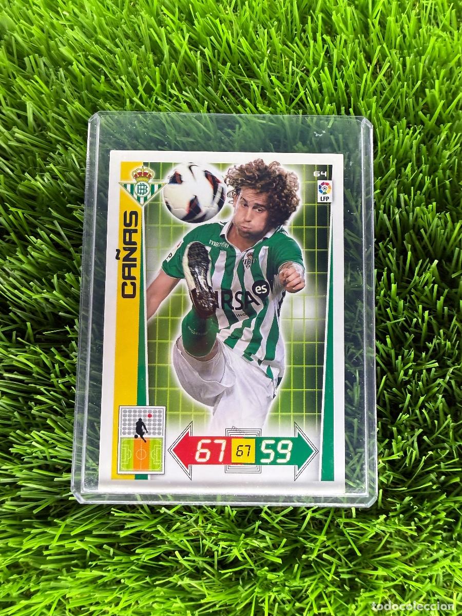 Cromos de F&uacute;tbol: N&ordm; 64 Ca&ntilde;as Real Betis Adrenalyn XL 12 13