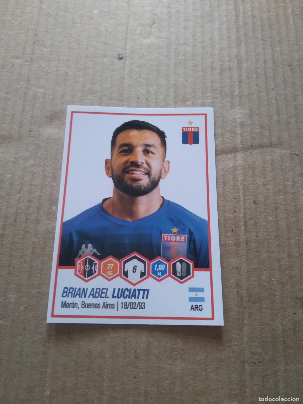 Cromos de F&uacute;tbol: 434 BRIAN ABEL LUCIATTI TIGRE CROMO FUTBOL ARGENTINO PANINI LIGA ARGENTINA 2022