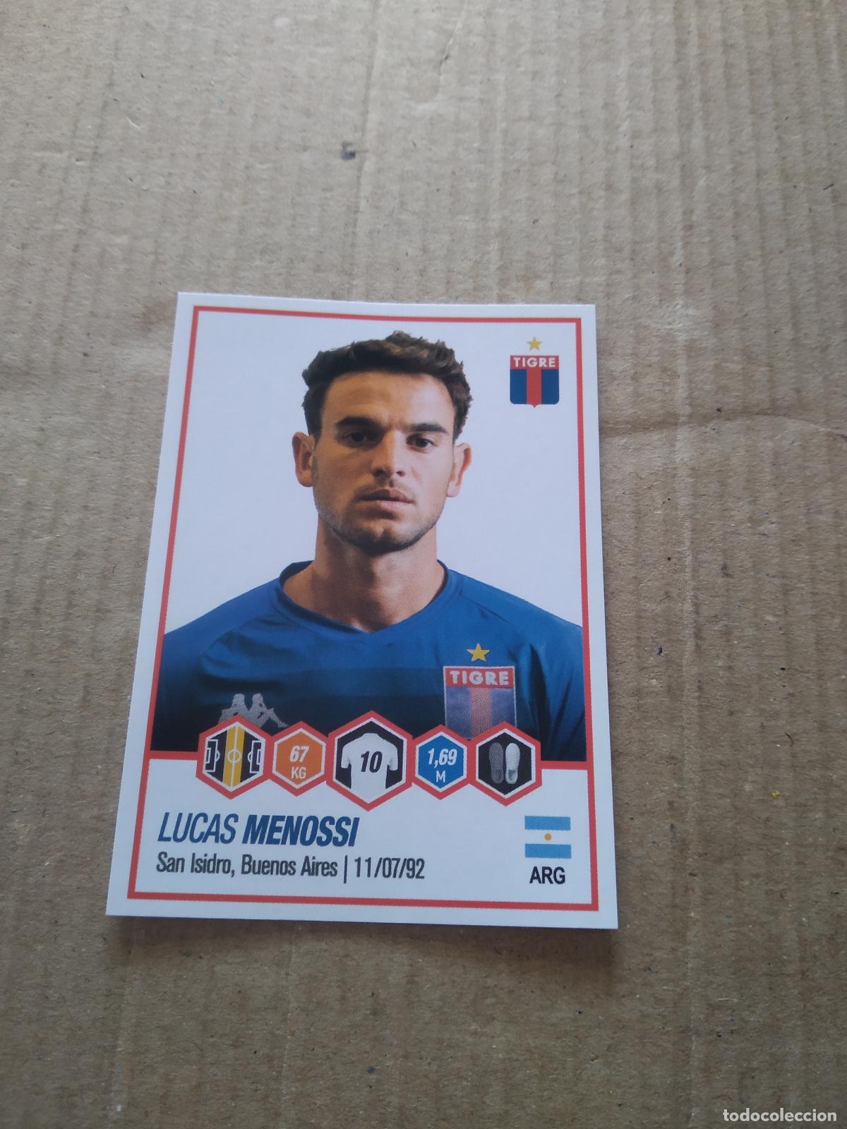 Cromos de F&uacute;tbol: 439 LUCAS MENOSSI TIGRE CROMO FUTBOL ARGENTINO PANINI LIGA ARGENTINA 2022