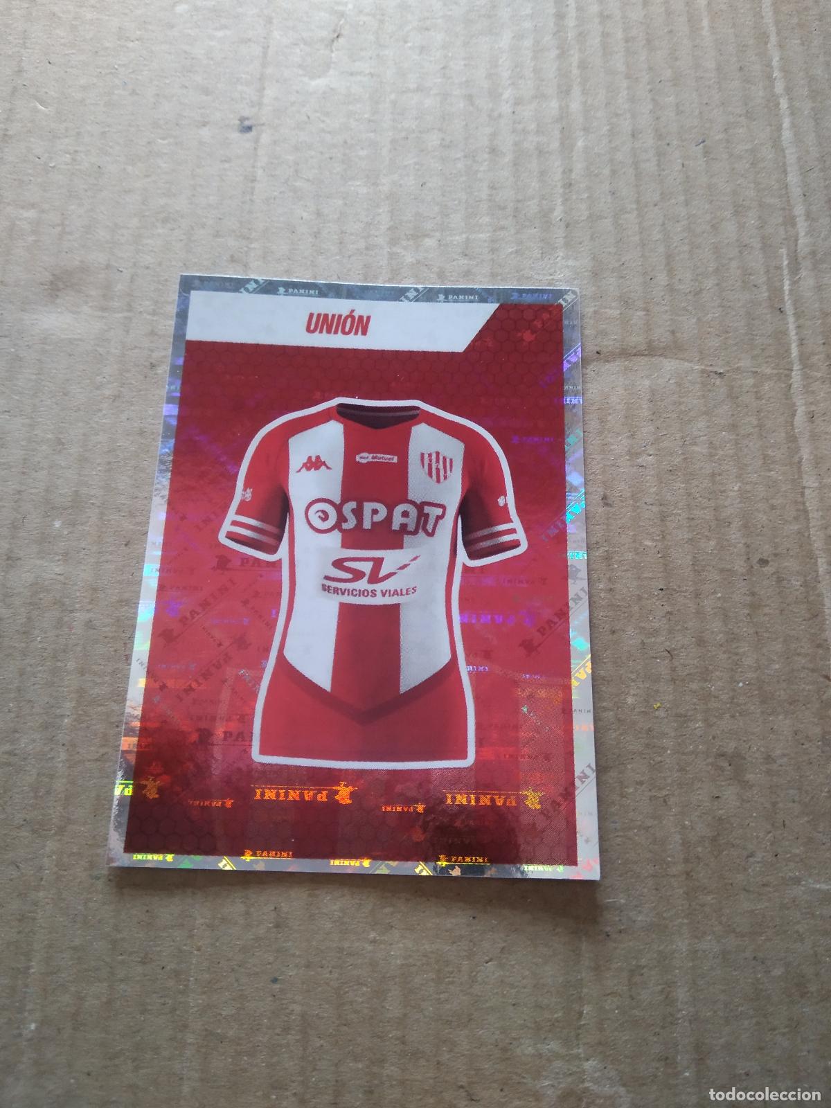 Cromos de F&uacute;tbol: 447 CAMISETA UNION CROMO FUTBOL ARGENTINO PANINI LIGA ARGENTINA 2022