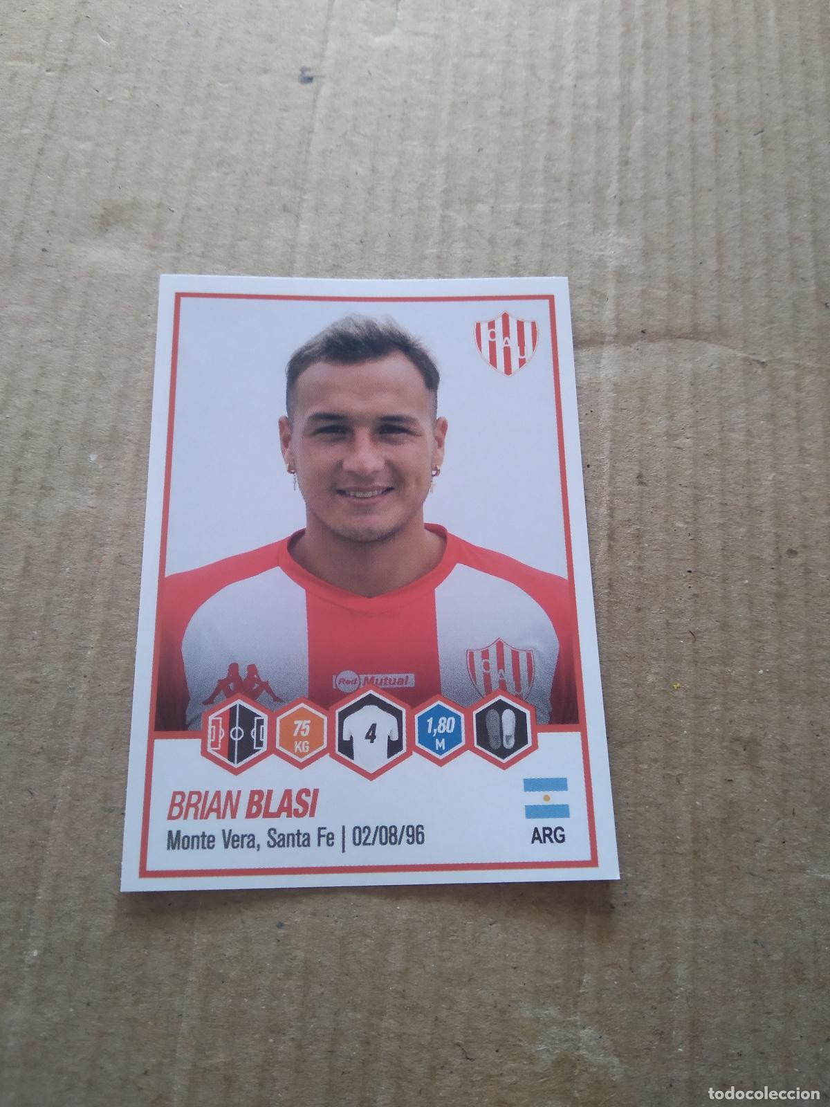 Cromos de F&uacute;tbol: 449 BRIAN BLASI UNION CROMO FUTBOL ARGENTINO PANINI LIGA ARGENTINA 2022