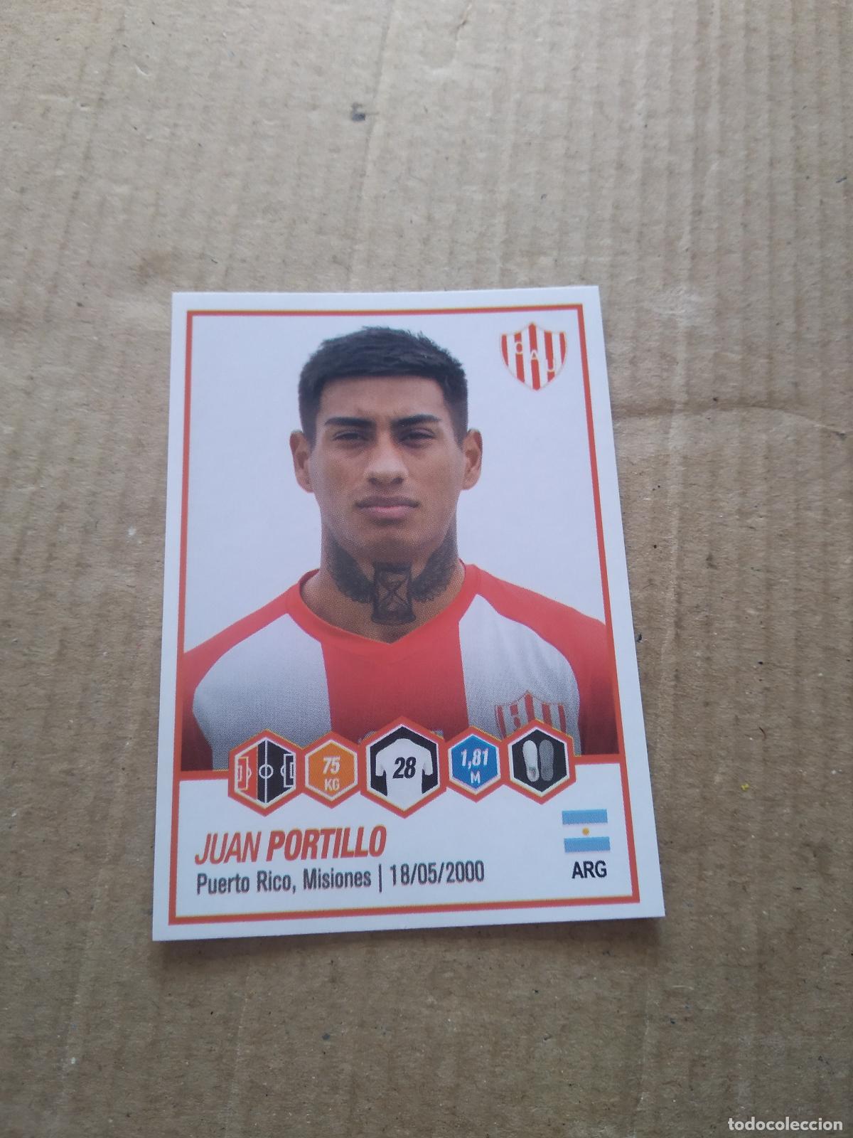 Cromos de F&uacute;tbol: 452 JUAN PORTILLO UNION CROMO FUTBOL ARGENTINO PANINI LIGA ARGENTINA 2022