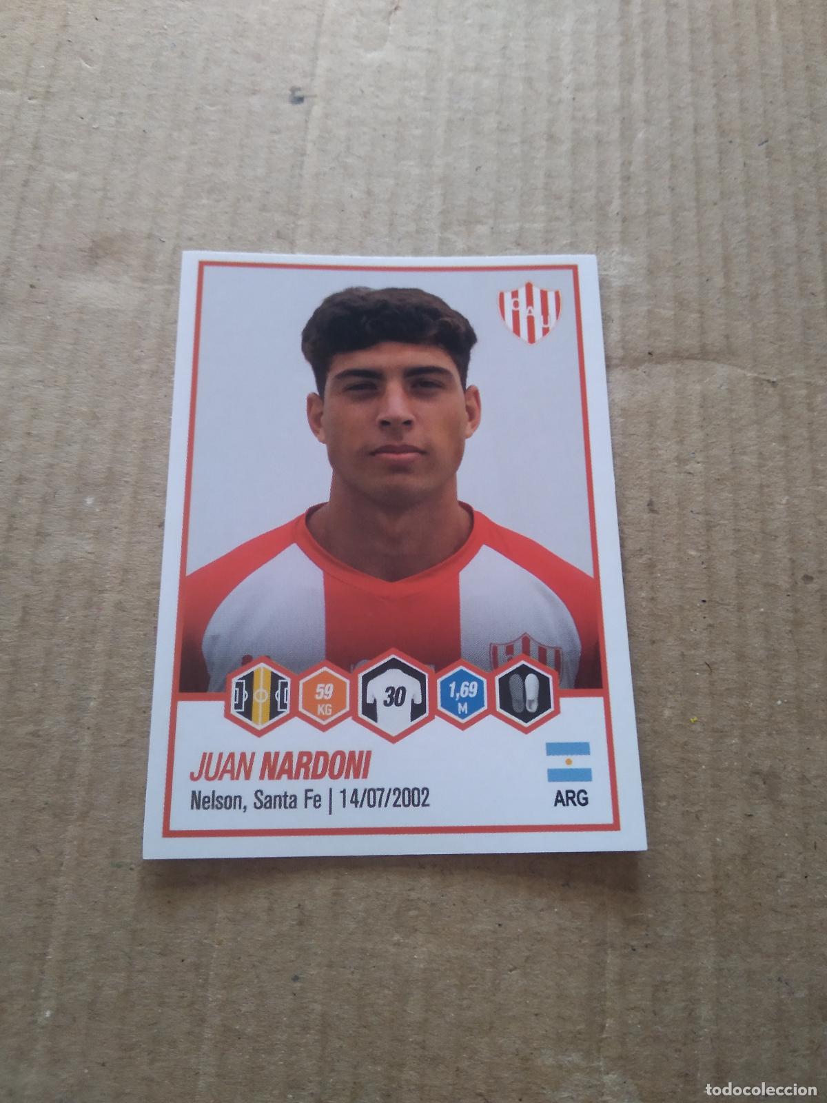 Cromos de F&uacute;tbol: 457 JUAN NARDONI UNION CROMO FUTBOL ARGENTINO PANINI LIGA ARGENTINA 2022