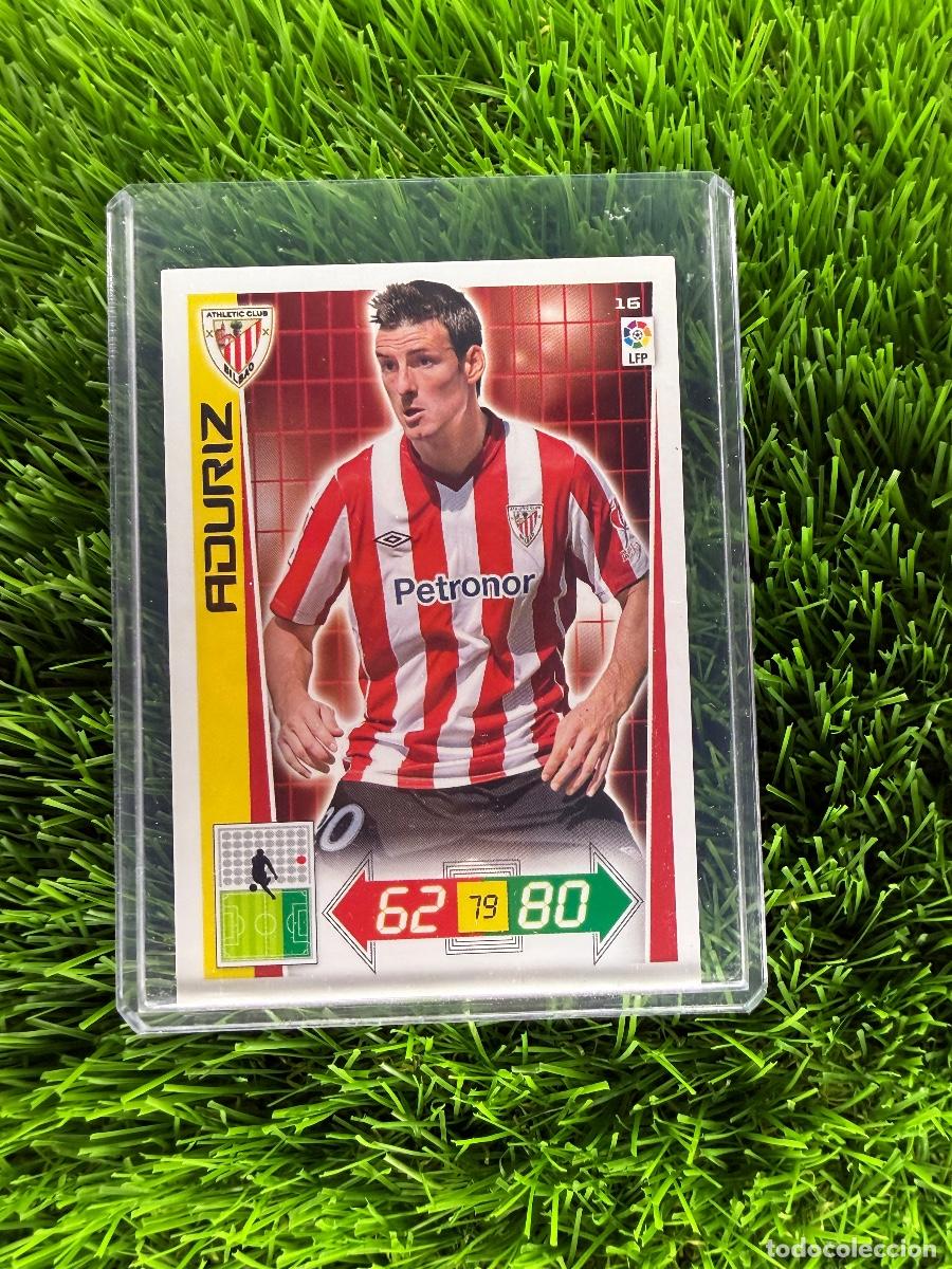 Cromos de F&uacute;tbol: N&ordm; 16 Aduriz Athletic Club Adrenalyn XL 12 13