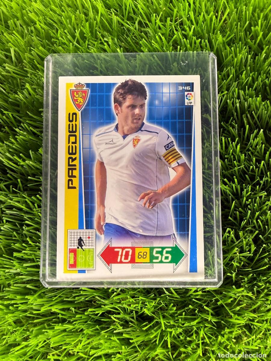 Cromos de F&uacute;tbol: N&ordm; 346 Paredes R Zaragoza Adrenalyn XL 12 13